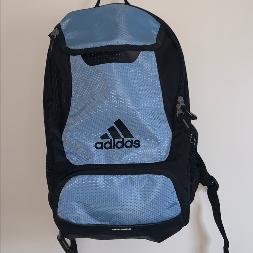 LIGHT BLUE ADIDAS BAG (sports)